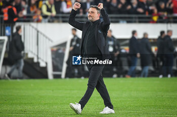 2023-05-12 - Franck HAISE of Lens celebrates the victory during the French championship Ligue 1 football match between RC Lens and Stade de Reims on May 12, 2023 at Bollaert-Delelis stadium in Lens, France - FOOTBALL - FRENCH CHAMP - LENS V REIMS - FRENCH LIGUE 1 - SOCCER