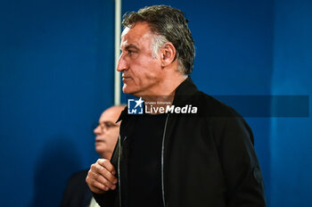 2023-05-13 - Christophe GALTIER of PSG during the French championship Ligue 1 football match between Paris Saint-Germain and AC Ajaccio on May 13, 2023 at Parc des Princes stadium in Paris, France - FOOTBALL - FRENCH CHAMP - PARIS SG V AJACCIO - FRENCH LIGUE 1 - SOCCER