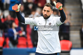 2023-05-13 - Gianluigi DONNARUMMA of PSG during the French championship Ligue 1 football match between Paris Saint-Germain and AC Ajaccio on May 13, 2023 at Parc des Princes stadium in Paris, France - FOOTBALL - FRENCH CHAMP - PARIS SG V AJACCIO - FRENCH LIGUE 1 - SOCCER