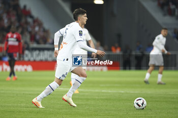 2023-05-20 - Leonardo Balerdi of Marseille during the French championship Ligue 1 Uber Eats football match between Lille OSC (LOSC) and Olympique de Marseille (OM) on May 20, 2023 at Stade Pierre Mauroy in Villeneuve-d'Ascq near Lille, France - FOOTBALL - FRENCH CHAMP - LILLE V MARSEILLE - FRENCH LIGUE 1 - SOCCER