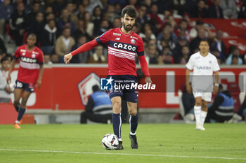 2023-05-20 - Andre Gomes of Lille during the French championship Ligue 1 Uber Eats football match between Lille OSC (LOSC) and Olympique de Marseille (OM) on May 20, 2023 at Stade Pierre Mauroy in Villeneuve-d'Ascq near Lille, France - FOOTBALL - FRENCH CHAMP - LILLE V MARSEILLE - FRENCH LIGUE 1 - SOCCER