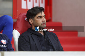 2023-05-20 - Coach of Lille OSC Paulo Fonseca during the French championship Ligue 1 Uber Eats football match between Lille OSC (LOSC) and Olympique de Marseille (OM) on May 20, 2023 at Stade Pierre Mauroy in Villeneuve-d'Ascq near Lille, France - FOOTBALL - FRENCH CHAMP - LILLE V MARSEILLE - FRENCH LIGUE 1 - SOCCER