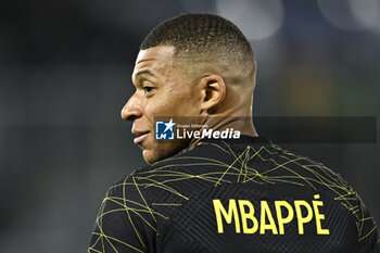 2023-05-21 - Kylian Mbappe during the French championship Ligue 1 football match between AJ Auxerre and Paris Saint-Germain on May 21, 2023 at Abbé-Deschamps stadium in Auxerre, France - FOOTBALL - FRENCH CHAMP - AUXERRE V PARIS SG - FRENCH LIGUE 1 - SOCCER