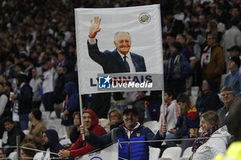 19/05/2023 - Jean Michel AULAS during the French championship Ligue 1 football match between Olympique Lyonnais (Lyon) and AS Monaco on May 19, 2023 at Groupama Stadium in Decines-Charpieu near Lyon, France - FOOTBALL - FRENCH CHAMP - LYON V MONACO - FRENCH LIGUE 1 - CALCIO