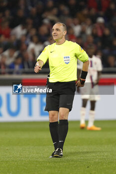 2023-05-19 - Referee Benoit MILLOT during the French championship Ligue 1 football match between Olympique Lyonnais (Lyon) and AS Monaco on May 19, 2023 at Groupama Stadium in Decines-Charpieu near Lyon, France - FOOTBALL - FRENCH CHAMP - LYON V MONACO - FRENCH LIGUE 1 - SOCCER