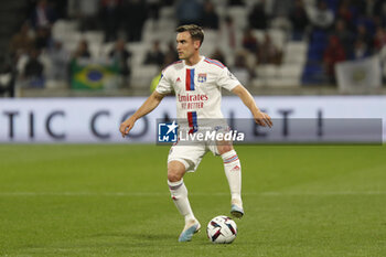 2023-05-19 - Nicolas TAGLIAFICO of Lyon during the French championship Ligue 1 football match between Olympique Lyonnais (Lyon) and AS Monaco on May 19, 2023 at Groupama Stadium in Decines-Charpieu near Lyon, France - FOOTBALL - FRENCH CHAMP - LYON V MONACO - FRENCH LIGUE 1 - SOCCER