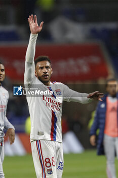 2023-05-19 - Corentin TOLISSO of Lyon during the French championship Ligue 1 football match between Olympique Lyonnais (Lyon) and AS Monaco on May 19, 2023 at Groupama Stadium in Decines-Charpieu near Lyon, France - FOOTBALL - FRENCH CHAMP - LYON V MONACO - FRENCH LIGUE 1 - SOCCER