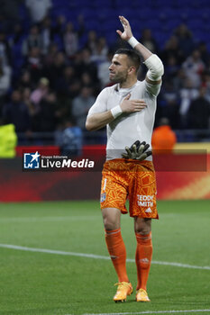 19/05/2023 - Anthony LOPES of Lyon during the French championship Ligue 1 football match between Olympique Lyonnais (Lyon) and AS Monaco on May 19, 2023 at Groupama Stadium in Decines-Charpieu near Lyon, France - FOOTBALL - FRENCH CHAMP - LYON V MONACO - FRENCH LIGUE 1 - CALCIO