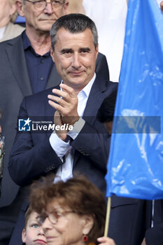 2023-05-27 - President of RC Strasbourg Marc Keller during the French championship Ligue 1 Uber Eats football match between RC Strasbourg Alsace (RCSA) and Paris Saint-Germain (PSG) on May 27, 2023 at Stade de La Meinau in Strasbourg, France - FOOTBALL - FRENCH CHAMP - STRASBOURG V PARIS SG - FRENCH LIGUE 1 - SOCCER