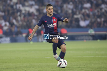 2023-06-03 - Marco Verratti of PSG during the French championship Ligue 1 football match between Paris Saint-Germain (PSG) and Clermont Foot 63 on June 3, 2023 at Parc des Princes stadium in Paris, France - FOOTBALL - FRENCH CHAMP - PARIS SG V CLERMONT - FRENCH LIGUE 1 - SOCCER