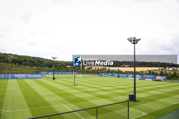 2023-07-05 - General view at the Campus PSG, the new training centre for the Paris Saint-Germain football team on July 5, 2023 in Poissy, France - FOOTBALL - PARIS SG NEW TRAINING CENTER - FRENCH LIGUE 1 - SOCCER