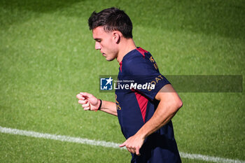 2023-08-11 - Manuel UGARTE of PSG during the training of the Paris Saint-Germain team on August 11, 2023 at Campus PSG in Poissy, France - FOOTBALL - PARIS SG TRAINING AND PRESS CONFERENCE - FRENCH LIGUE 1 - SOCCER