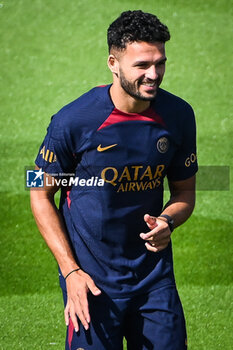 2023-08-11 - Goncalo RAMOS of PSG during the training of the Paris Saint-Germain team on August 11, 2023 at Campus PSG in Poissy, France - FOOTBALL - PARIS SG TRAINING AND PRESS CONFERENCE - FRENCH LIGUE 1 - SOCCER