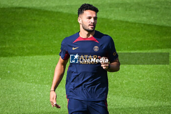 2023-08-11 - Goncalo RAMOS of PSG during the training of the Paris Saint-Germain team on August 11, 2023 at Campus PSG in Poissy, France - FOOTBALL - PARIS SG TRAINING AND PRESS CONFERENCE - FRENCH LIGUE 1 - SOCCER