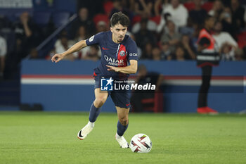 2023-08-13 - Vitinha of PSG during the French championship Ligue 1 football match between Paris Saint-Germain (PSG) and FC Lorient on August 12, 2023 at Parc des Princes stadium in Paris, France - FOOTBALL - FRENCH CHAMP - PARIS SG V LORIENT - FRENCH LIGUE 1 - SOCCER