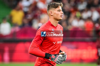 2023-08-18 - Jelle VAN NECK of Marseille during the French championship Ligue 1 football match between FC Metz and Olympique de Marseille on August 18, 2023 at Saint-Symphorien stadium in Metz, France - FOOTBALL - FRENCH CHAMP - METZ V MARSEILLE - FRENCH LIGUE 1 - SOCCER