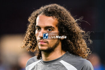 2023-08-18 - Matteo GUENDOUZI of Marseille during the French championship Ligue 1 football match between FC Metz and Olympique de Marseille on August 18, 2023 at Saint-Symphorien stadium in Metz, France - FOOTBALL - FRENCH CHAMP - METZ V MARSEILLE - FRENCH LIGUE 1 - SOCCER