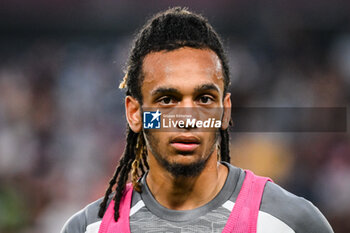 2023-08-18 - Emran SOGLO of Marseille during the French championship Ligue 1 football match between FC Metz and Olympique de Marseille on August 18, 2023 at Saint-Symphorien stadium in Metz, France - FOOTBALL - FRENCH CHAMP - METZ V MARSEILLE - FRENCH LIGUE 1 - SOCCER