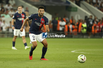 2023-08-20 - Goncalo Ramos of PSG during the French championship Ligue 1 football match between Toulouse FC and Paris Saint-Germain on August 19, 2023 at Stadium in Toulouse, France - FOOTBALL - FRENCH CHAMP - TOULOUSE V PARIS SG - FRENCH LIGUE 1 - SOCCER