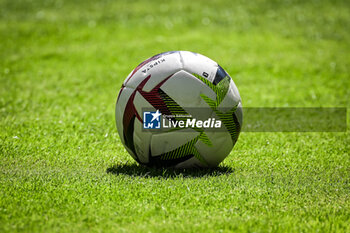 2023-08-20 - Illustration of the Kipsta match ball during the French championship Ligue 1 football match between LOSC Lille and FC Nantes on August 20, 2023 at Pierre Mauroy stadium in Villeneuve-d'Ascq near Lille, France - FOOTBALL - FRENCH CHAMP - LILLE V NANTES - FRENCH LIGUE 1 - SOCCER