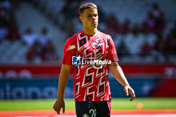 2023-08-20 - Ignacio MIRAMON of Lille during the French championship Ligue 1 football match between LOSC Lille and FC Nantes on August 20, 2023 at Pierre Mauroy stadium in Villeneuve-d'Ascq near Lille, France - FOOTBALL - FRENCH CHAMP - LILLE V NANTES - FRENCH LIGUE 1 - SOCCER