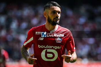 2023-08-20 - Remy CABELLA of Lille during the French championship Ligue 1 football match between LOSC Lille and FC Nantes on August 20, 2023 at Pierre Mauroy stadium in Villeneuve-d'Ascq near Lille, France - FOOTBALL - FRENCH CHAMP - LILLE V NANTES - FRENCH LIGUE 1 - SOCCER