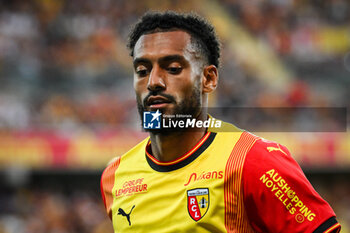 2023-08-20 - Angelo FULGINI of Lens during the French championship Ligue 1 football match between RC Lens and Stade Rennais (Rennes) on August 20, 2023 at Bollaert-Delelis stadium in Lens, France - FOOTBALL - FRENCH CHAMP - LENS V RENNES - FRENCH LIGUE 1 - SOCCER