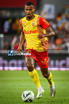 2023-08-20 - Andy DIOUF of Lens during the French championship Ligue 1 football match between RC Lens and Stade Rennais (Rennes) on August 20, 2023 at Bollaert-Delelis stadium in Lens, France - FOOTBALL - FRENCH CHAMP - LENS V RENNES - FRENCH LIGUE 1 - SOCCER