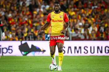 2023-08-20 - Kevin DANSO of Lens during the French championship Ligue 1 football match between RC Lens and Stade Rennais (Rennes) on August 20, 2023 at Bollaert-Delelis stadium in Lens, France - FOOTBALL - FRENCH CHAMP - LENS V RENNES - FRENCH LIGUE 1 - SOCCER