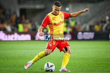 2023-08-20 - Przemyslaw Adam FRANKOWSKI of Lens during the French championship Ligue 1 football match between RC Lens and Stade Rennais (Rennes) on August 20, 2023 at Bollaert-Delelis stadium in Lens, France - FOOTBALL - FRENCH CHAMP - LENS V RENNES - FRENCH LIGUE 1 - SOCCER