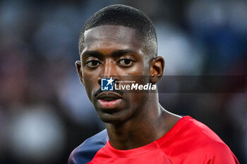 2023-08-26 - Ousmane DEMBELE of PSG during the French championship Ligue 1 football match between Paris Saint-Germain and RC Lens on August 26, 2023 at Parc des Princes stadium in Paris, France - FOOTBALL - FRENCH CHAMP - PARIS SG V LENS - FRENCH LIGUE 1 - SOCCER