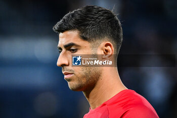 2023-08-26 - Marco ASENSIO of PSG during the French championship Ligue 1 football match between Paris Saint-Germain and RC Lens on August 26, 2023 at Parc des Princes stadium in Paris, France - FOOTBALL - FRENCH CHAMP - PARIS SG V LENS - FRENCH LIGUE 1 - SOCCER