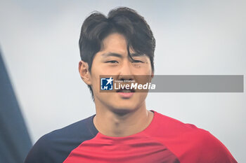 2023-08-26 - Lee KANG-IN of PSG during the French championship Ligue 1 football match between Paris Saint-Germain and RC Lens on August 26, 2023 at Parc des Princes stadium in Paris, France - FOOTBALL - FRENCH CHAMP - PARIS SG V LENS - FRENCH LIGUE 1 - SOCCER