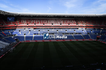 2023-09-03 - General view during the French championship Ligue 1 football match between Olympique Lyonnais (Lyon) and Paris Saint-Germain on September 3, 2023 at Groupama stadium in Decines-Charpieu near Lyon, France - FOOTBALL - FRENCH CHAMP - LYON V PARIS SG - FRENCH LIGUE 1 - SOCCER