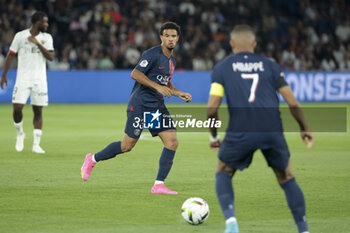 2023-09-15 - Warren Zaire-Emery of PSG during the French championship Ligue 1 football match between Paris Saint-Germain and OGC Nice on September 15, 2023 at Parc des Princes stadium in Paris, France - FOOTBALL - FRENCH CHAMP - PARIS SG V NICE - FRENCH LIGUE 1 - SOCCER