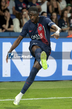 2023-09-15 - Ousmane Dembele of PSG during the French championship Ligue 1 football match between Paris Saint-Germain and OGC Nice on September 15, 2023 at Parc des Princes stadium in Paris, France - FOOTBALL - FRENCH CHAMP - PARIS SG V NICE - FRENCH LIGUE 1 - SOCCER