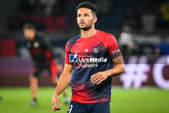 2023-09-15 - Goncalo RAMOS of PSG during the French championship Ligue 1 football match between Paris Saint-Germain and OGC Nice on September 15, 2023 at Parc des Princes stadium in Paris, France - FOOTBALL - FRENCH CHAMP - PARIS SG V NICE - FRENCH LIGUE 1 - SOCCER