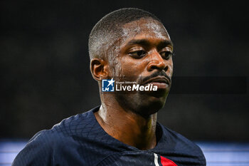 2023-09-15 - Ousmane DEMBELE of PSG during the French championship Ligue 1 football match between Paris Saint-Germain and OGC Nice on September 15, 2023 at Parc des Princes stadium in Paris, France - FOOTBALL - FRENCH CHAMP - PARIS SG V NICE - FRENCH LIGUE 1 - SOCCER