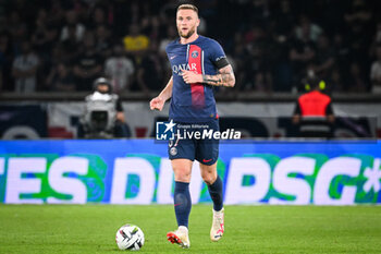 2023-09-15 - Milan SKRINIAR of PSG during the French championship Ligue 1 football match between Paris Saint-Germain and OGC Nice on September 15, 2023 at Parc des Princes stadium in Paris, France - FOOTBALL - FRENCH CHAMP - PARIS SG V NICE - FRENCH LIGUE 1 - SOCCER