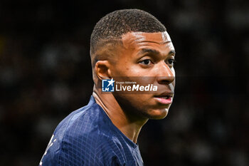 2023-09-15 - Kylian MBAPPE of PSG during the French championship Ligue 1 football match between Paris Saint-Germain and OGC Nice on September 15, 2023 at Parc des Princes stadium in Paris, France - FOOTBALL - FRENCH CHAMP - PARIS SG V NICE - FRENCH LIGUE 1 - SOCCER