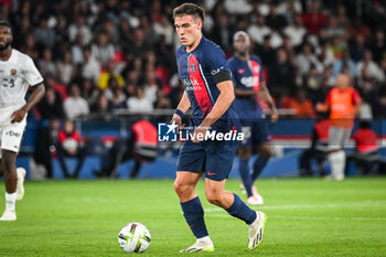 2023-09-15 - Manuel UGARTE of PSG during the French championship Ligue 1 football match between Paris Saint-Germain and OGC Nice on September 15, 2023 at Parc des Princes stadium in Paris, France - FOOTBALL - FRENCH CHAMP - PARIS SG V NICE - FRENCH LIGUE 1 - SOCCER