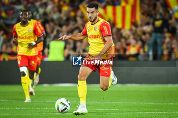 2023-09-16 - Adrien THOMASSON of Lens during the French championship Ligue 1 football match between RC Lens and FC Metz on September 16, 2023 at Felix Bollaert stadium in Lens, France - FOOTBALL - FRENCH CHAMP - LENS V METZ - FRENCH LIGUE 1 - SOCCER