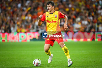 2023-09-16 - Abdukodir KHUSANOV of Lens during the French championship Ligue 1 football match between RC Lens and FC Metz on September 16, 2023 at Felix Bollaert stadium in Lens, France - FOOTBALL - FRENCH CHAMP - LENS V METZ - FRENCH LIGUE 1 - SOCCER