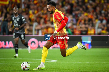 2023-09-16 - Angelo FULGINI of Lens during the French championship Ligue 1 football match between RC Lens and FC Metz on September 16, 2023 at Felix Bollaert stadium in Lens, France - FOOTBALL - FRENCH CHAMP - LENS V METZ - FRENCH LIGUE 1 - SOCCER