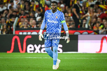 2023-09-16 - Brice SAMBA of Lens during the French championship Ligue 1 football match between RC Lens and FC Metz on September 16, 2023 at Felix Bollaert stadium in Lens, France - FOOTBALL - FRENCH CHAMP - LENS V METZ - FRENCH LIGUE 1 - SOCCER