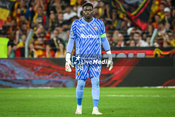 2023-09-16 - Brice SAMBA of Lens during the French championship Ligue 1 football match between RC Lens and FC Metz on September 16, 2023 at Felix Bollaert stadium in Lens, France - FOOTBALL - FRENCH CHAMP - LENS V METZ - FRENCH LIGUE 1 - SOCCER