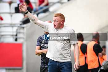 2023-09-17 - Will (William) STILL of Reims during the French championship Ligue 1 football match between Stade De Reims and Stade Brestois on September 17, 2023 at Auguste Delaune stadium in Reims, France - FOOTBALL - FRENCH CHAMP - REIMS V BREST - FRENCH LIGUE 1 - SOCCER