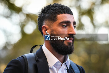 2023-09-24 - Samuel GIGOT of Marseille during the French championship Ligue 1 football match between Paris Saint-Germain and Olympique de Marseille on September 24, 2023 at Parc des Princes stadium in Paris, France - FOOTBALL - FRENCH CHAMP - PARIS SG V MARSEILLE - FRENCH LIGUE 1 - SOCCER