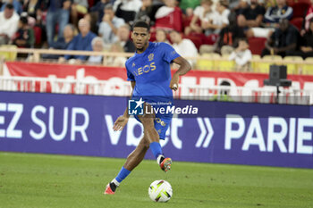 2023-09-22 - Jean-Clair Todibo of Nice during the French championship Ligue 1 football match between AS Monaco and OGC Nice on September 22, 2023 at Stade Louis II in Monaco - FOOTBALL - FRENCH CHAMP - MONACO V NICE - FRENCH LIGUE 1 - SOCCER