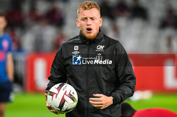 2023-09-26 - Nicolas STILL of Reims during the French championship Ligue 1 football match between LOSC Lille and Stade de Reims on September 26, 2023 at Pierre Mauroy stadium in Villeneuve-d'Ascq near Lille, France - FOOTBALL - FRENCH CHAMP - LILLE V REIMS - FRENCH LIGUE 1 - SOCCER